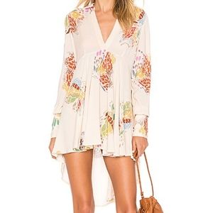 Free People Field of Butterflies Tunic, Small
